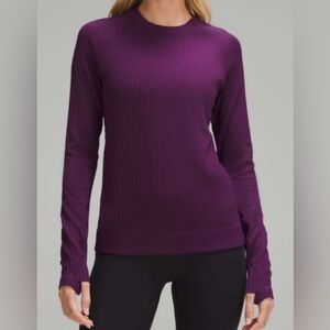 Lululemon Rest Less Pullover Magenta Size 4 EUC